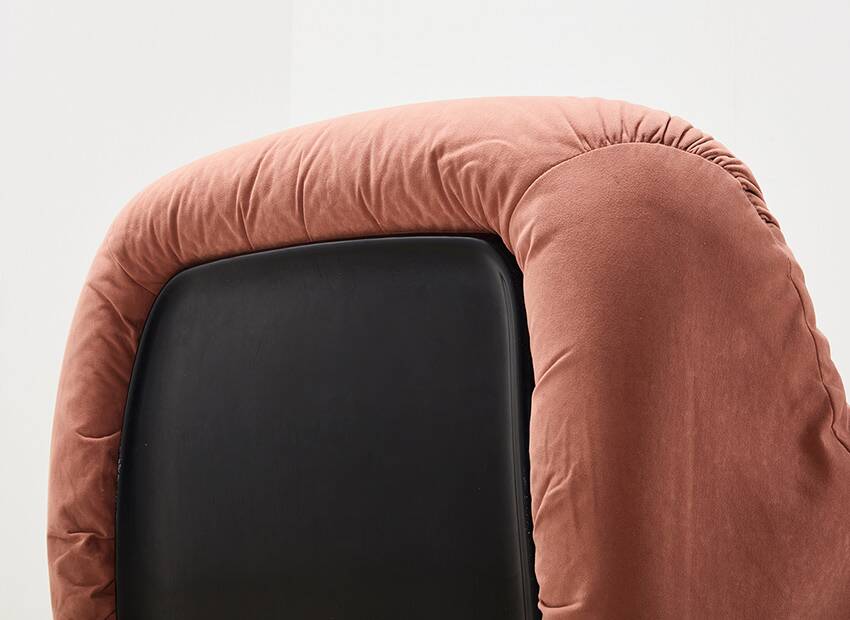 Diego Mattu Pair of Malu Lounge Chairs for 1P Italy 1970s