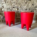 Pair of BUBU 1st stools by Philippe Starck for XO-design