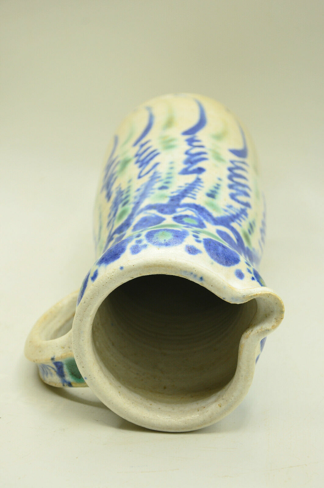 Sandstone pitcher by Arpot Jean-Claude de Crousaz Swiss