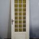 Solid oak glass door