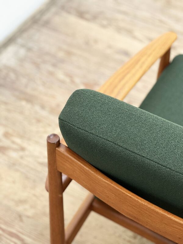Fauteuil en teck par Grete Jalk pour France and Son, 1950s