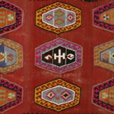 Authentic Vintage Turkish Kilims & Handwoven Rugs – Unique Home Decor Pieces 183x 344 cm