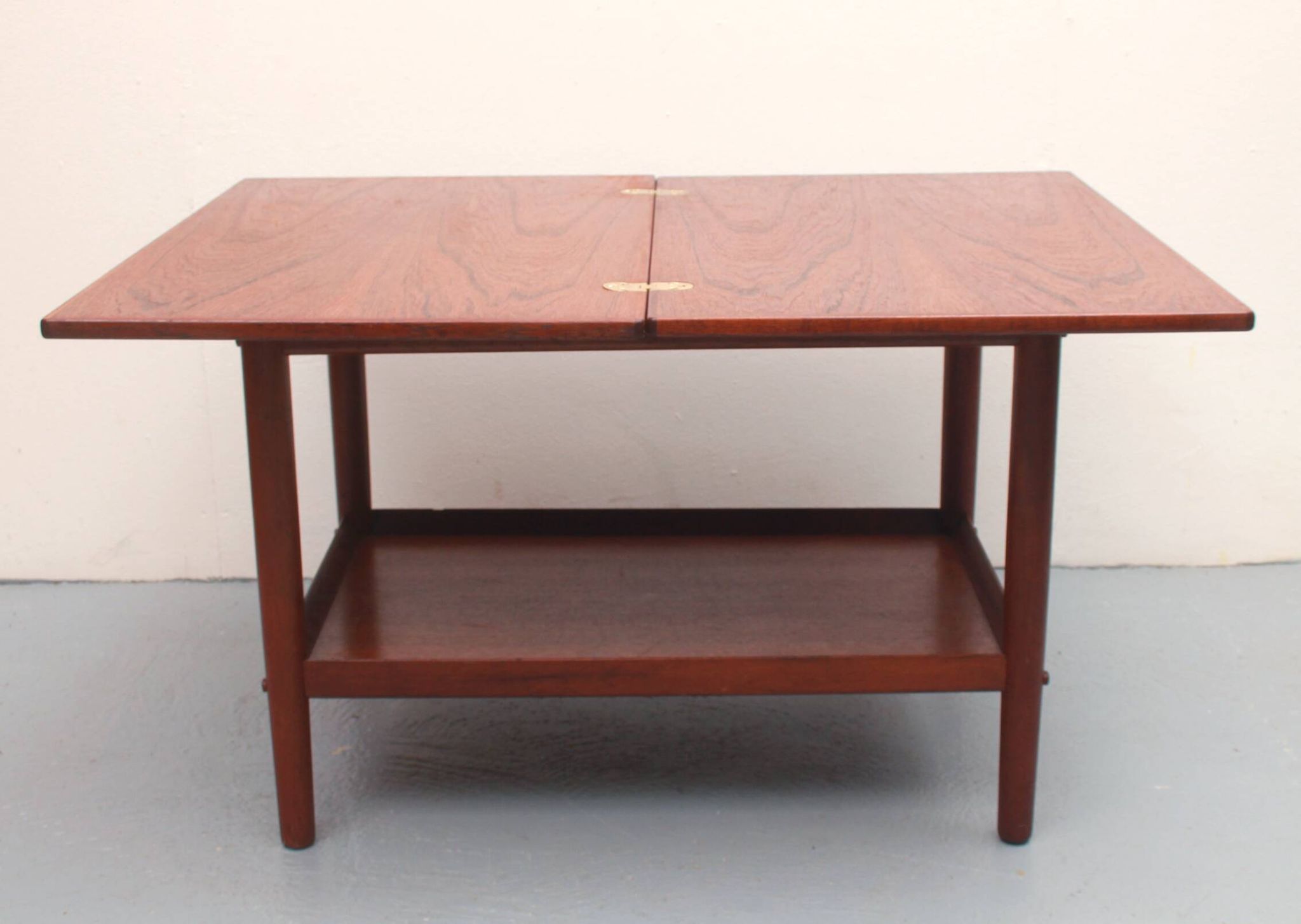 Table d'appoint Grete Jalk des années 1960 pour Jeppesen en teck