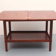 Table d'appoint Grete Jalk des années 1960 pour Jeppesen en teck