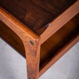 Bar Cart in Rosewood by Edmund Brouer, Denmark, 1970s