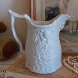 Vintage Portmeirion England biscuit porcelain milk jug