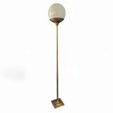 Large brass floor lamp 1970s height 220 cm