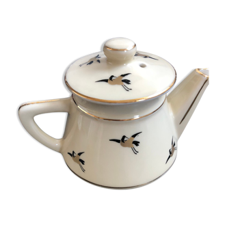 Limoges enamel teapot