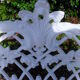 Banc de jardin en fonte d'aluminium