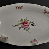 Ravier fine bohemian porcelain Thun floral decoration