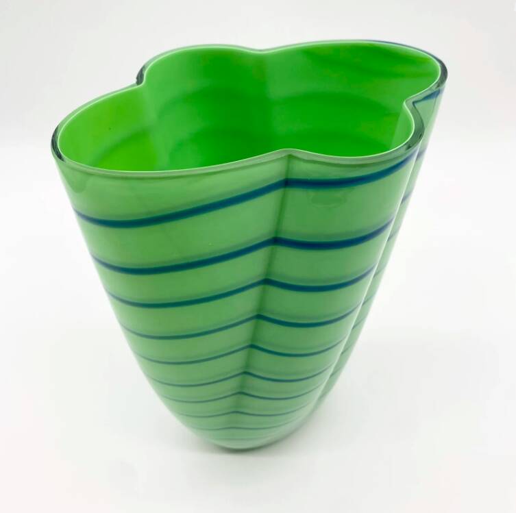 Murano “Spirali” vase, 1970s