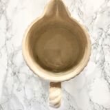 White pitcher, english manufacture Taunton Vale Pottery