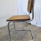 Vintage Cesca Cane Chair: 1970s Italian Mid-Century Modern Dining Office Ch