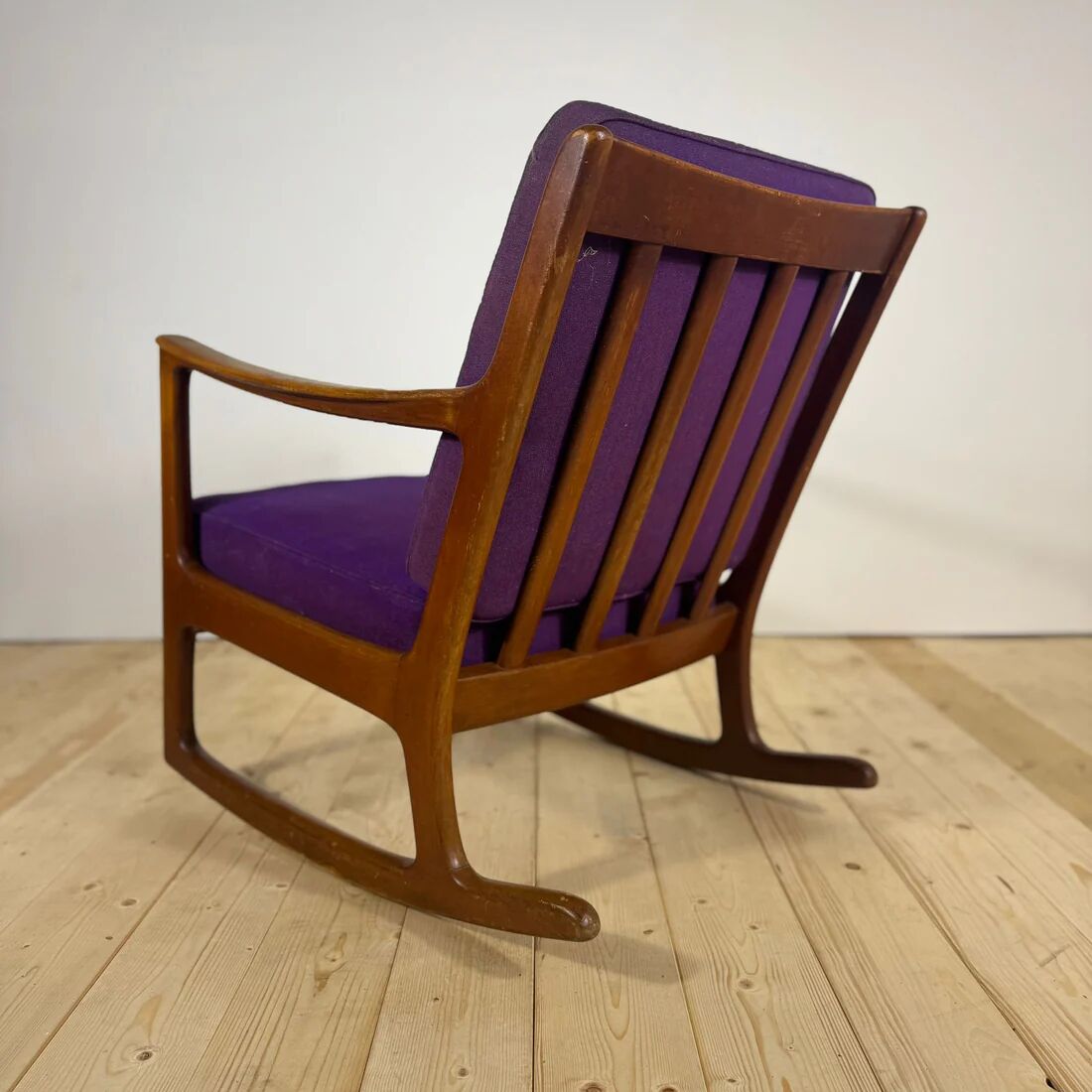Teak rocking chair by Ole Wanscher – Denmark, 1960s
