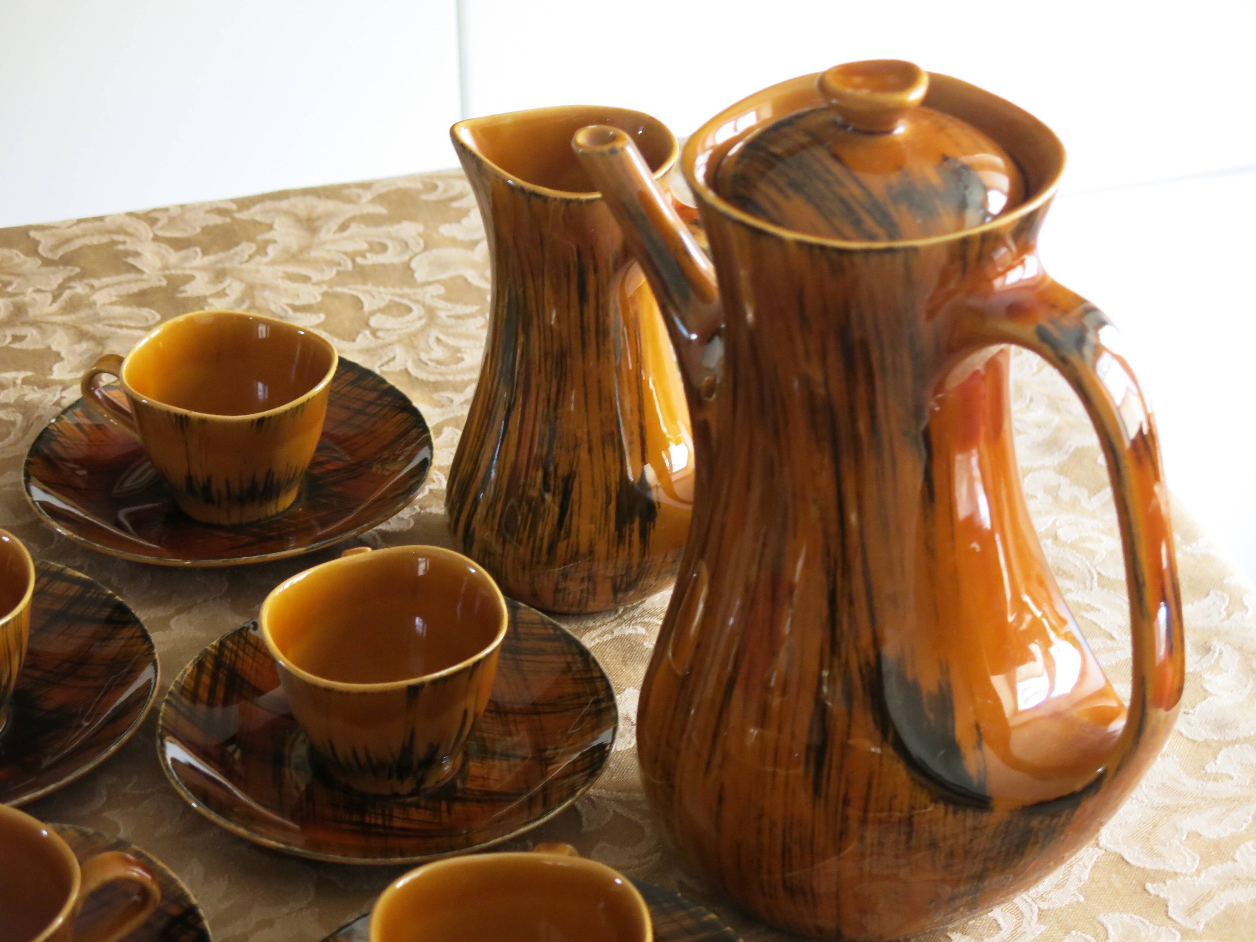 Coffee service from Nyderviller France in good condition