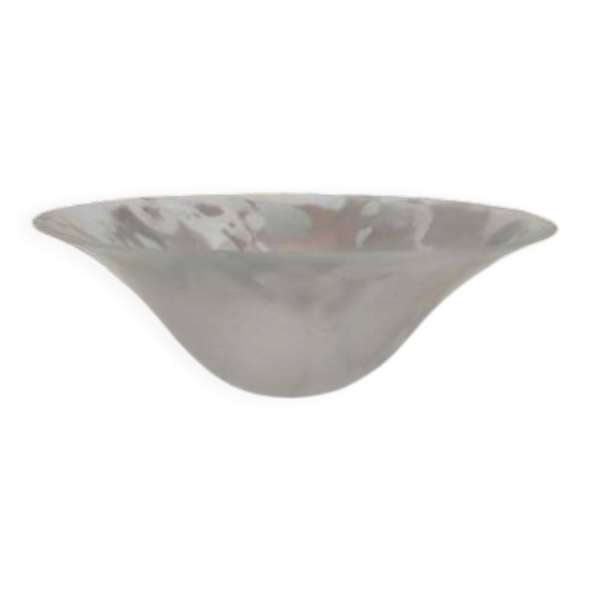 Opaline glass salad bowl