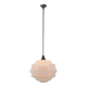 Huge Art Deco Glass Pendant, Czechoslovakia, 1940s