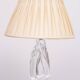 Daum France Crystal Glass table lamp 1965