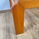 Pine coffee table with smoked glass top, 1970s/80s.