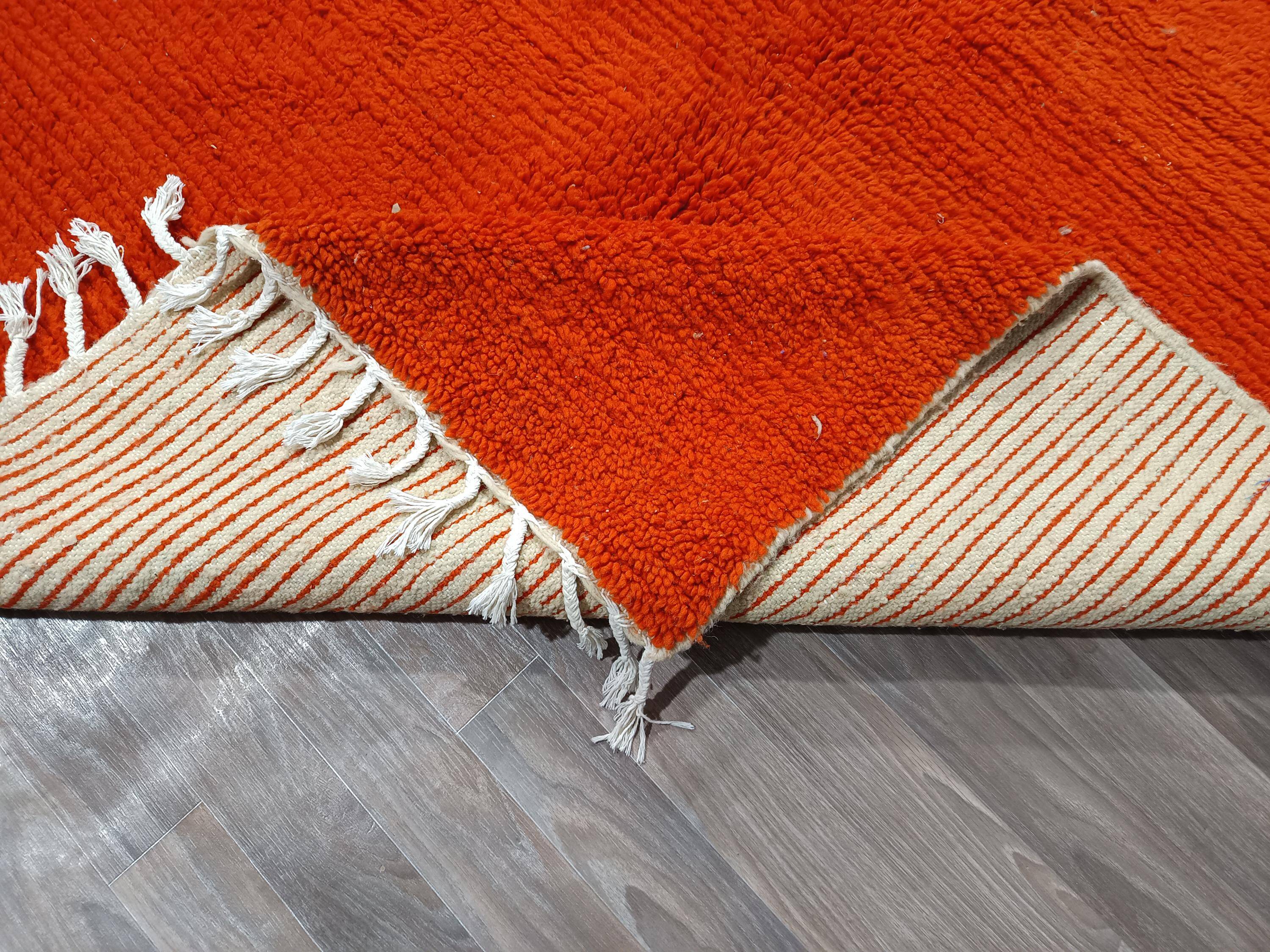 Traditional handmade carpet 250cm x 150cm Moroccan
