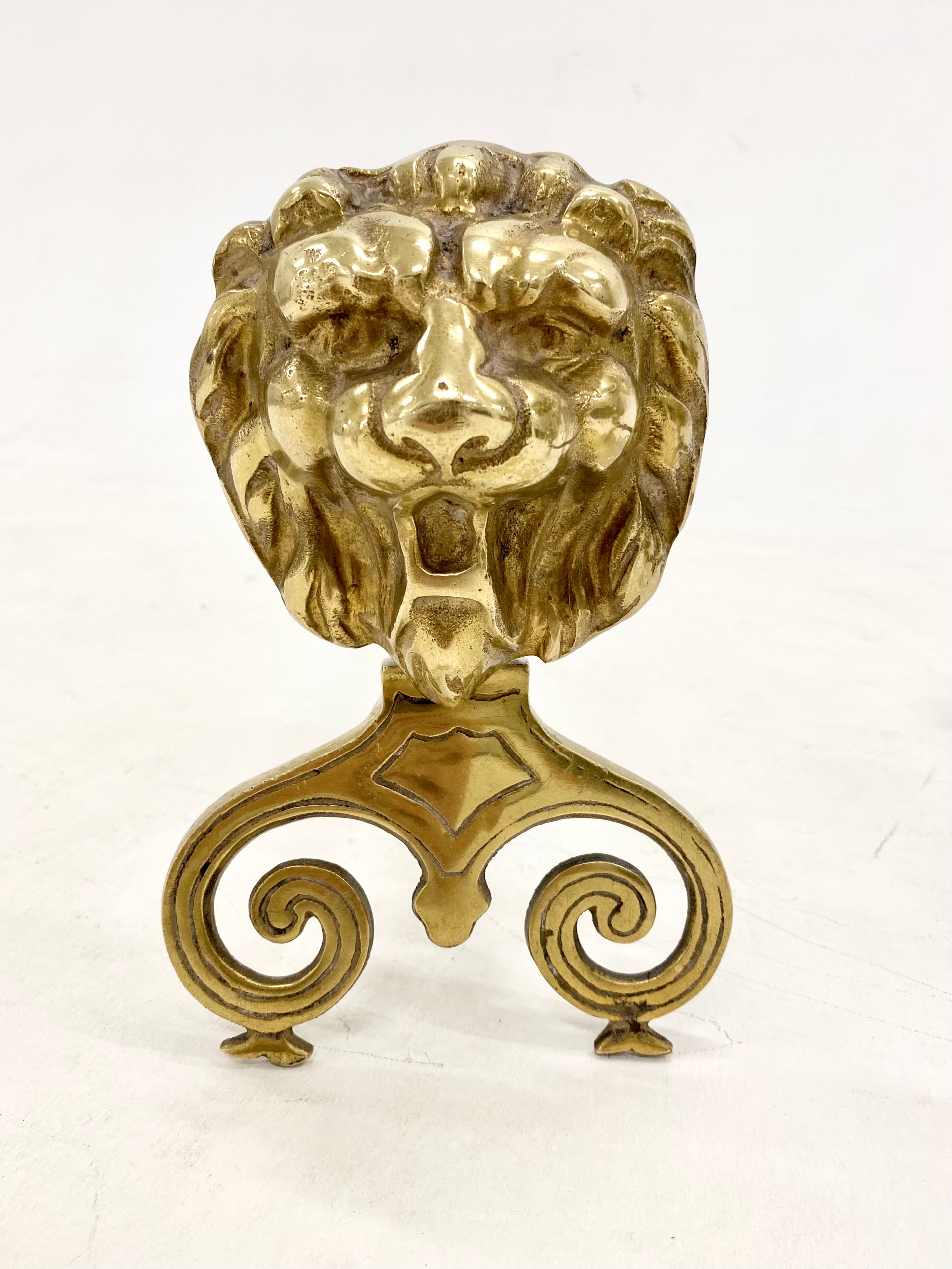 Pair of bronze channels