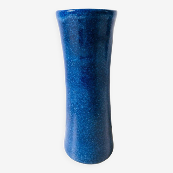 Vase bleu céramique