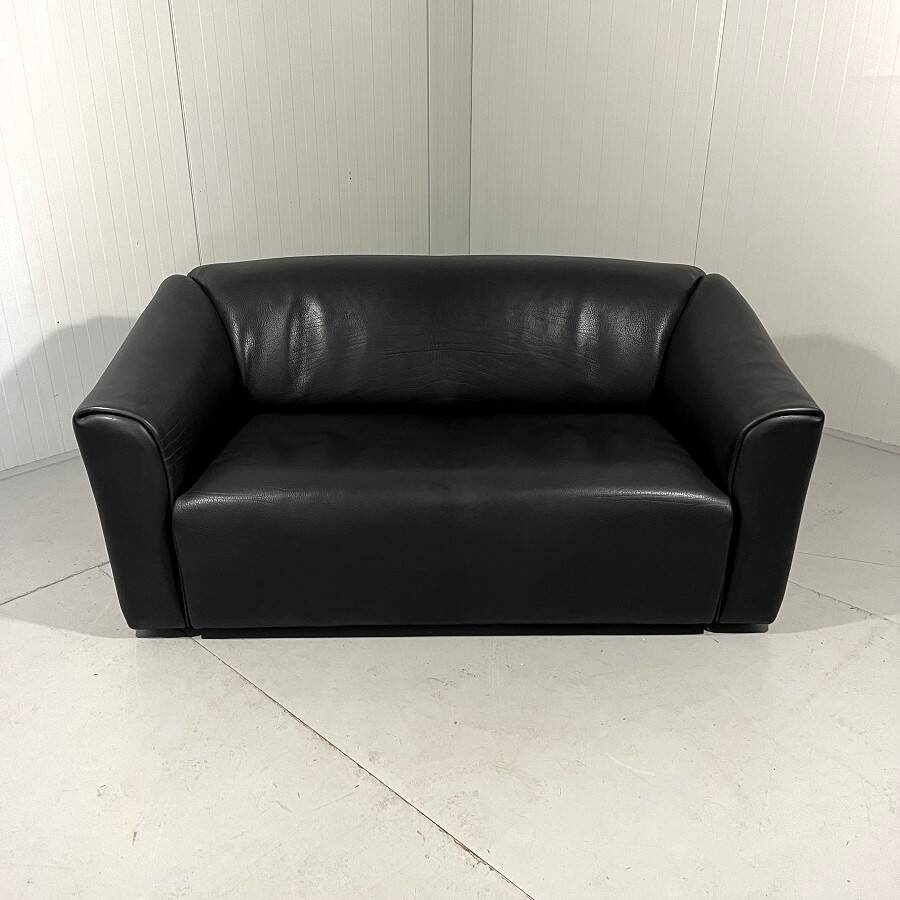 De Sede DS 47 dark brown neckleather 2-1/2 seats sofa