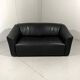 De Sede DS 47 dark brown neckleather 2-1/2 seats sofa
