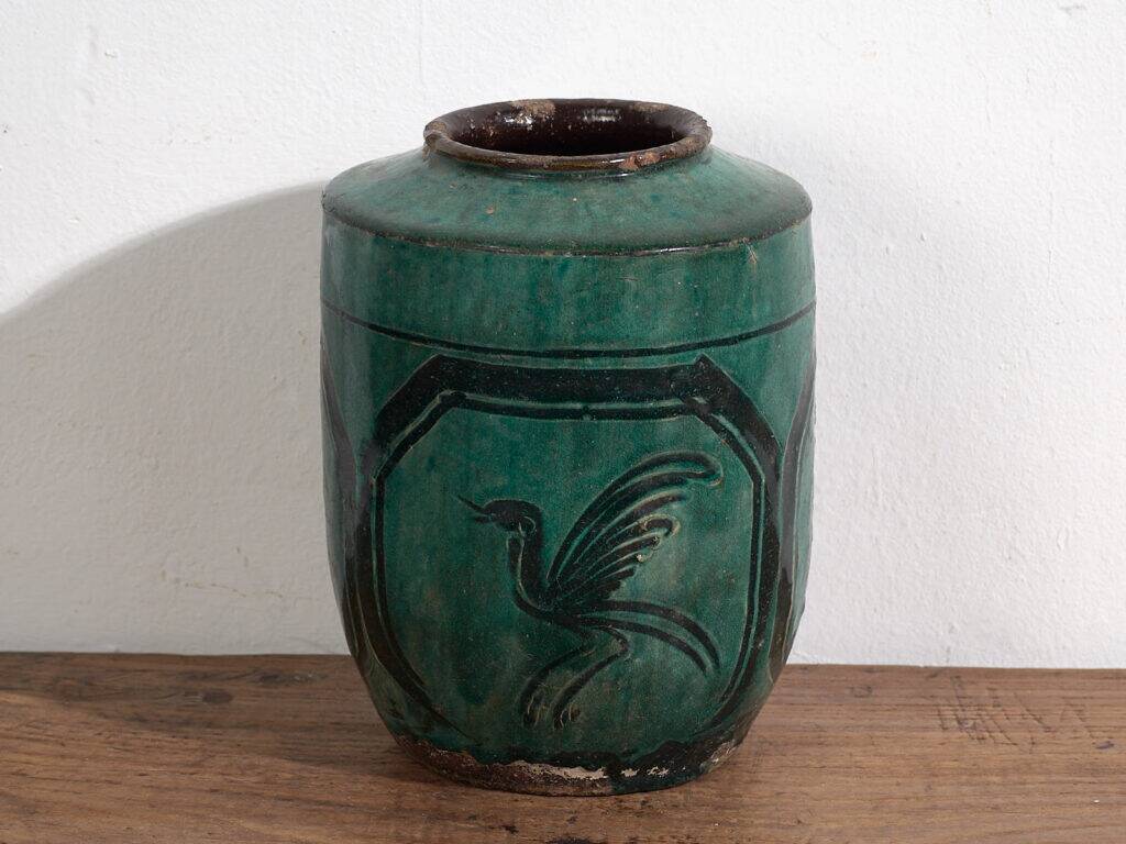 Antique vase with plant details (circa 1820) #33