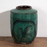 Antique vase with plant details (circa 1820) #33