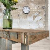 Carpenter's workbench in solid beech wood.