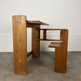 Trama folding pine children's desk, desk