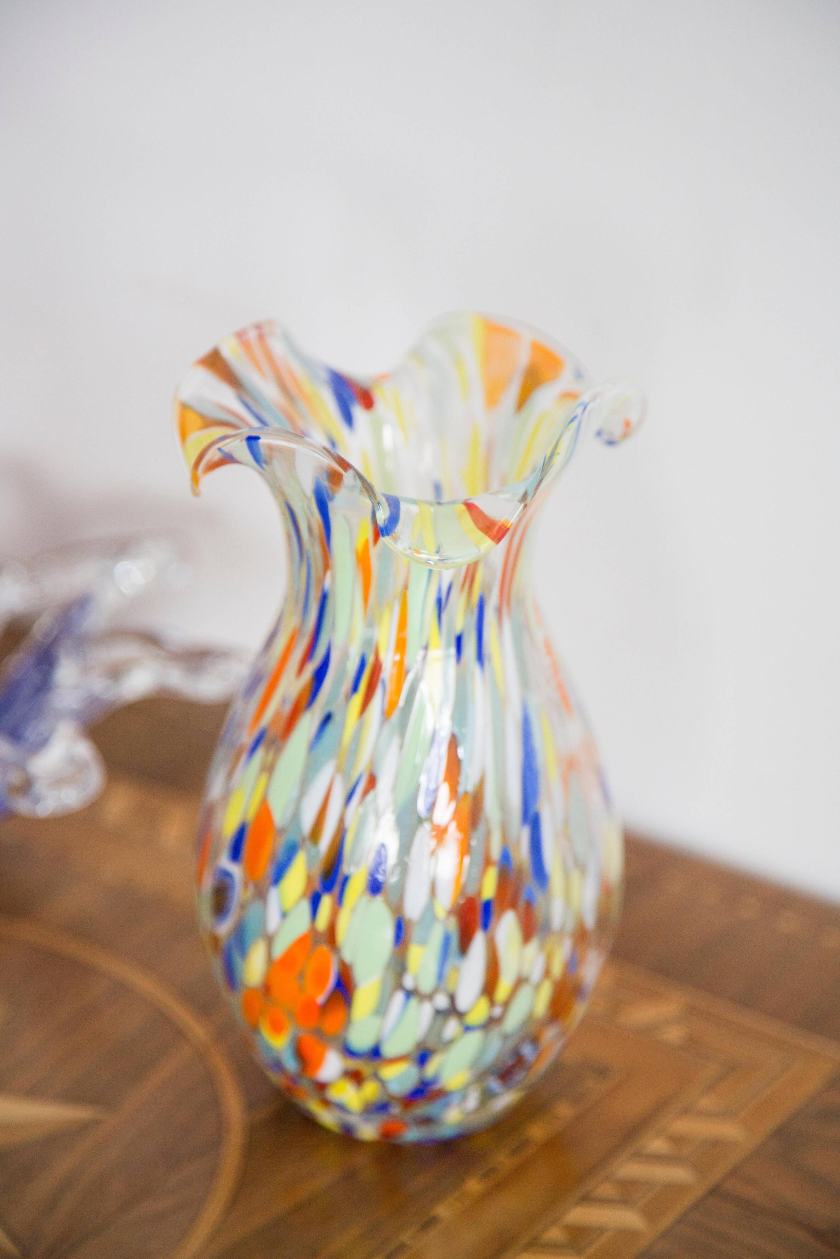 Small Vintage Murano Vase from the Mid-Century, Italy, 1960s
