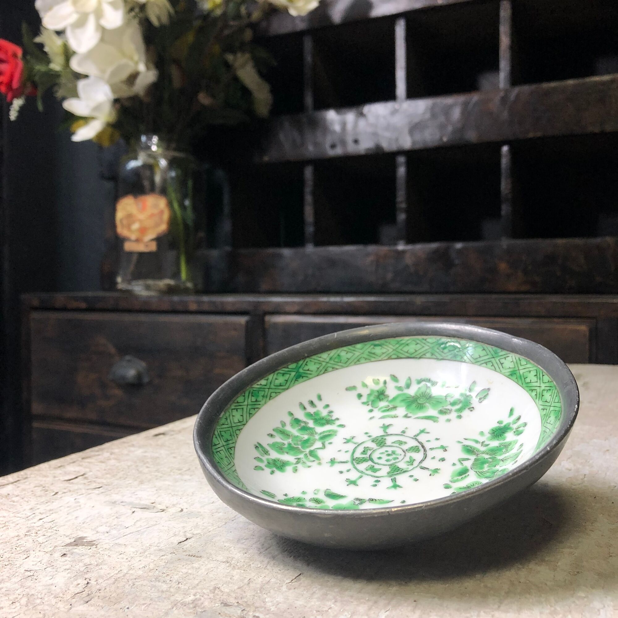 CRDO Hong Kong Tin and Porcelain Cup