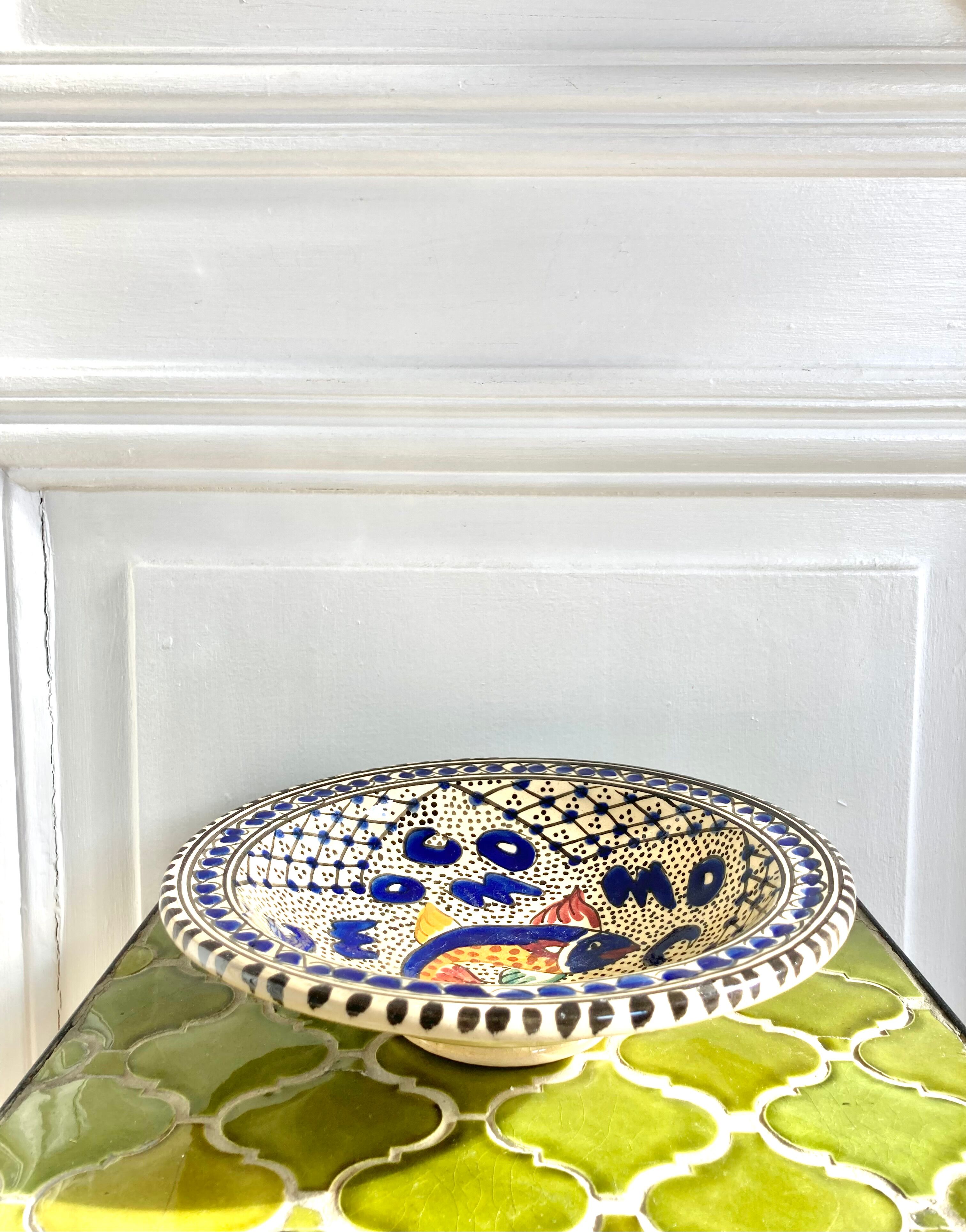 Empty pocket ceramic cut decoration fish