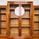 Cubist library with marquetry, around 1930