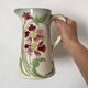 Antique pitcher in St Clément art nouveau slip