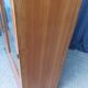 Vintage display bookcase in light oak