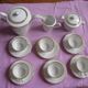 Service a cafe ancien, blanc et or, Limoges, 1940