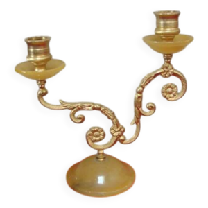 Chandelier albâtre et