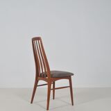 6 Chairs 'Eva' designed by Niels Koefoed, 1960s