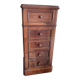 Antique sideboard with 1 drawer and 1 trompe l'oeil drawer door