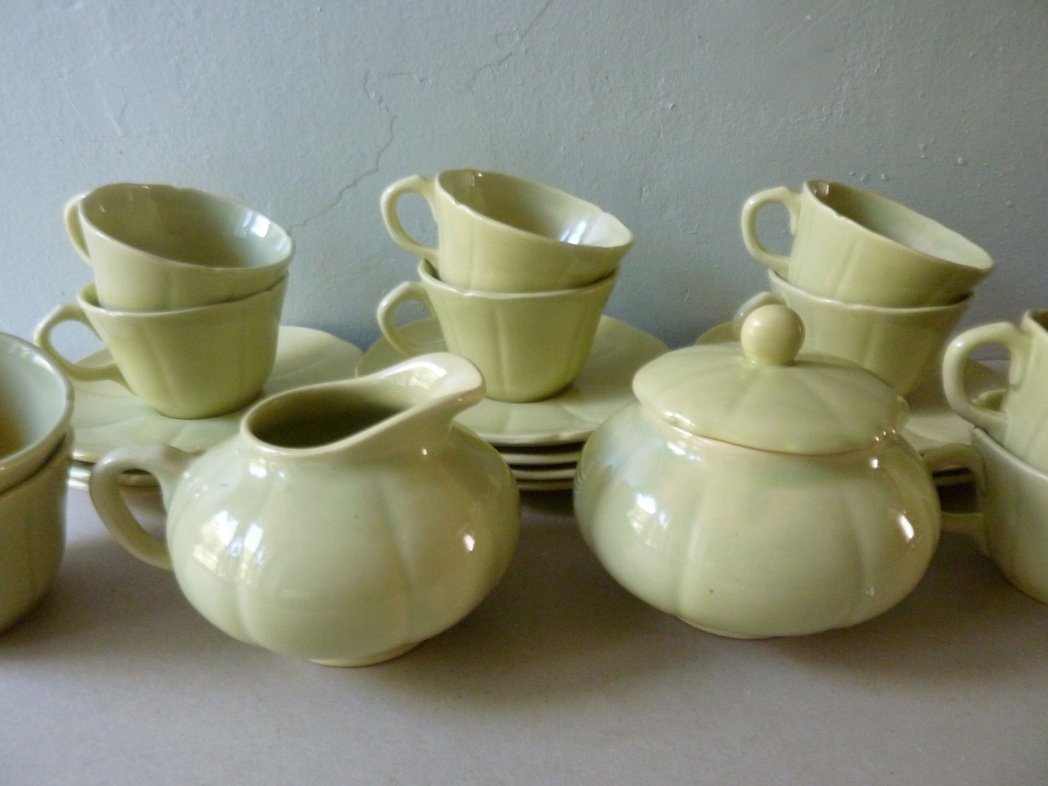 Longchamp coffee service from the 40s and 50s