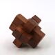 Handcrafted wooden puzzle, 1970s