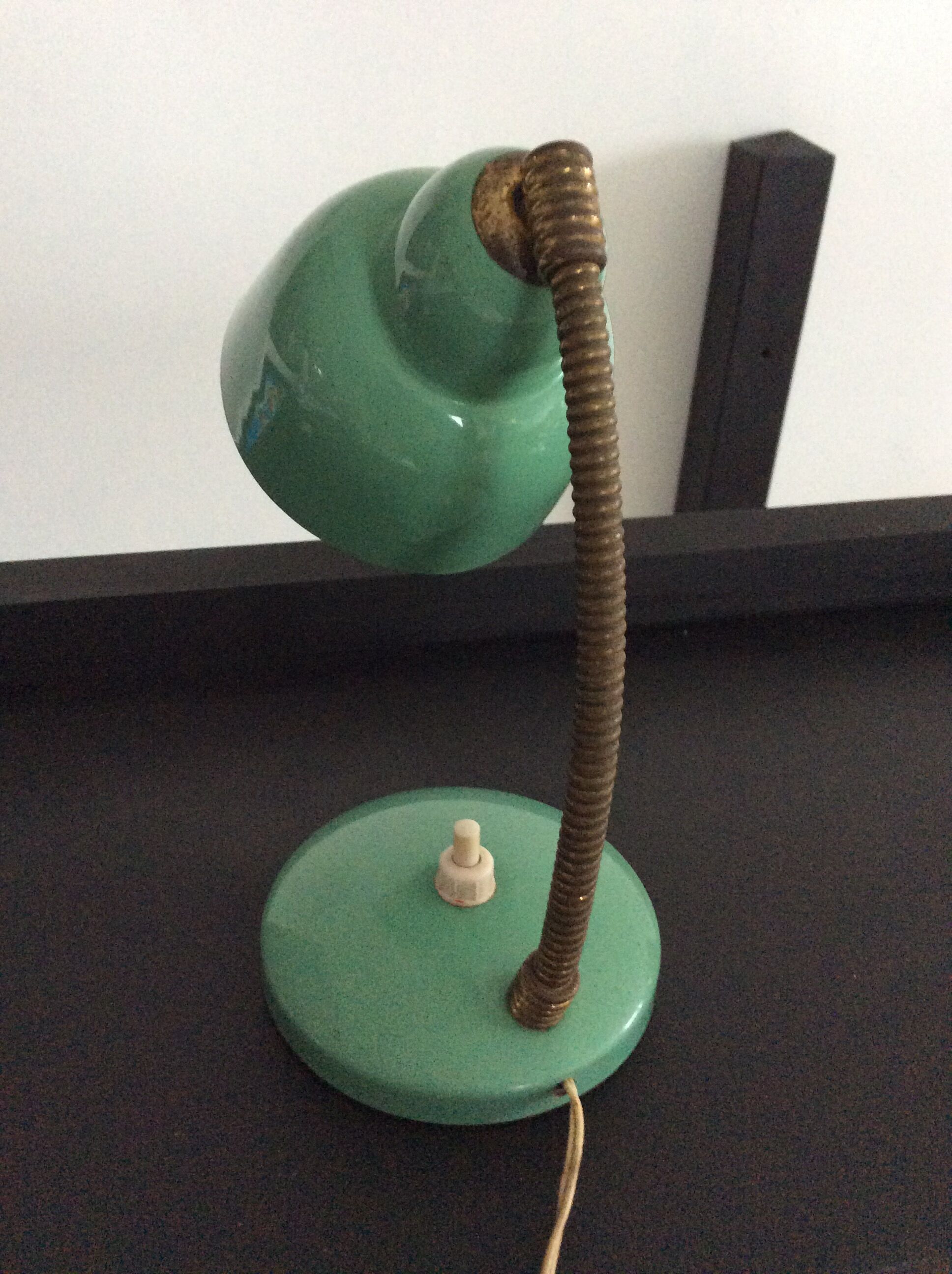 Casserole lamp from the 50s