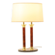 Lampe de table vintage Lusterie Deknudt de style Hollywood Regency