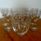 Vintage bistro stemmed glasses