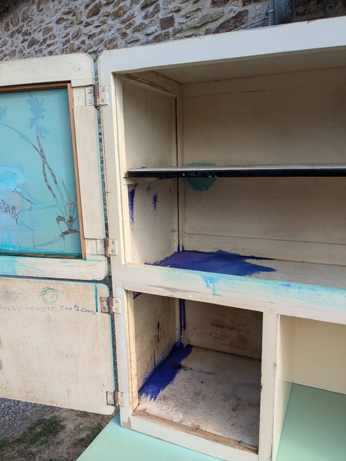 Mado cyan blue buffet