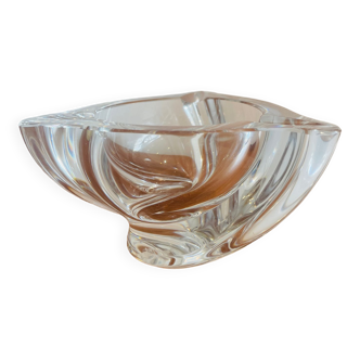 Val Saint Lambert crystal ashtray