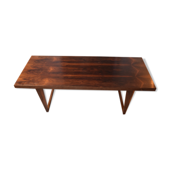 Danish coffee table in brazilian rosewood, 1960